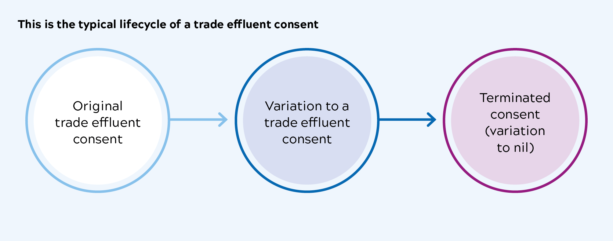 infographic with lifecycle of TE consent